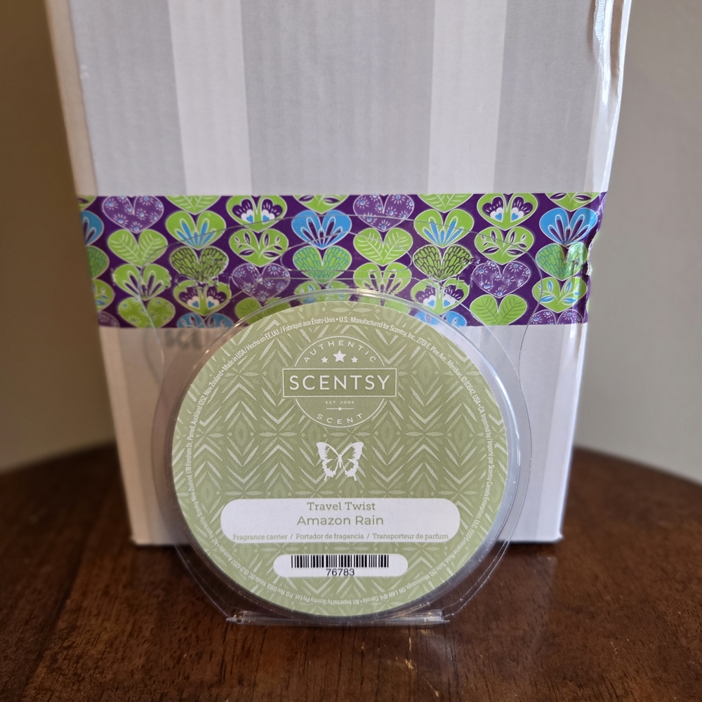 Scentsy 'Amazon Rain' Travel Twist